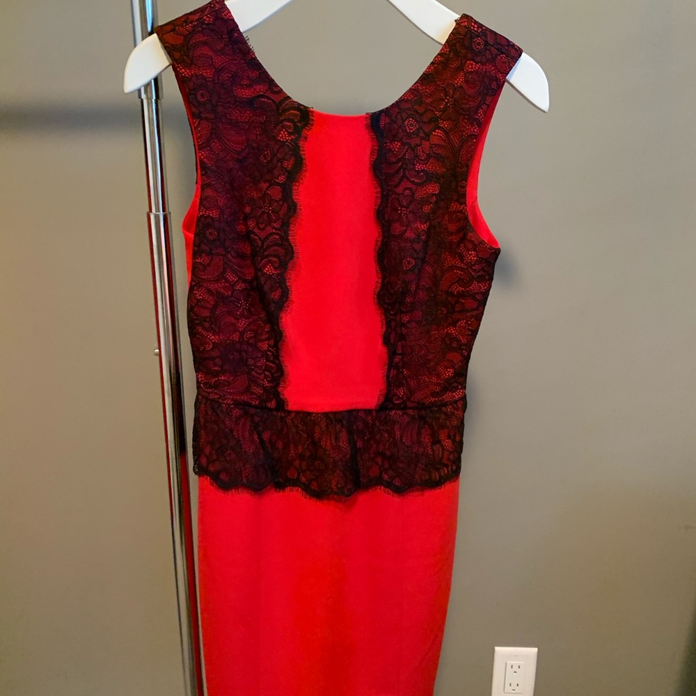 JayGodfrey Red Lace Dress
